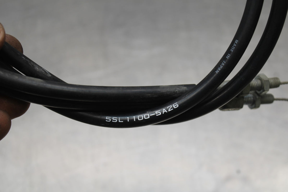 05 YAMAHA YZF R6 THROTTLE CABLES LINES BB814