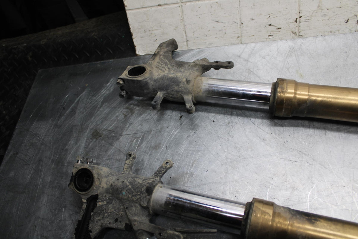 06-07 SUZUKI GSXR600  FORKS SHOCK SUSPENSION SET PAIR 51103-01H00 BB499