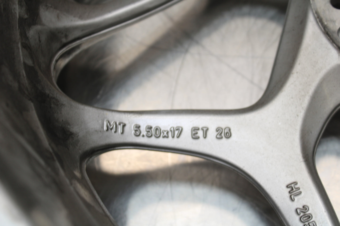 06-12 BMW F800ST REAR WHEEL BACK RIM BB144
