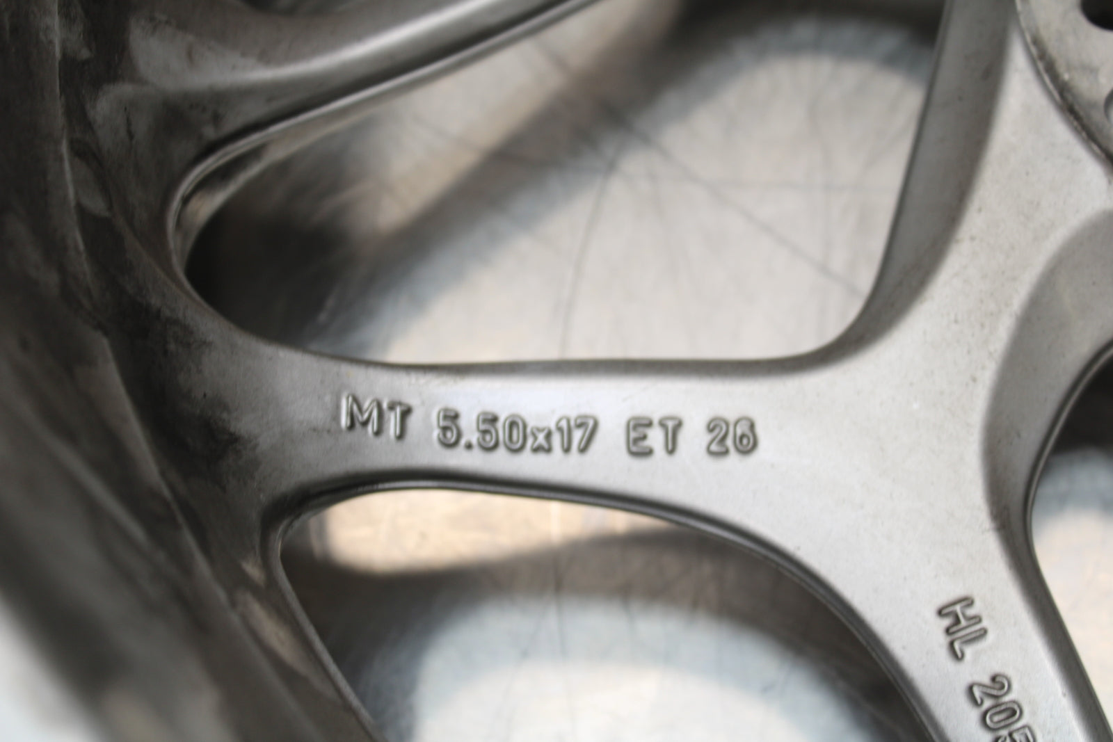 06-12 BMW F800ST REAR WHEEL BACK RIM BB144