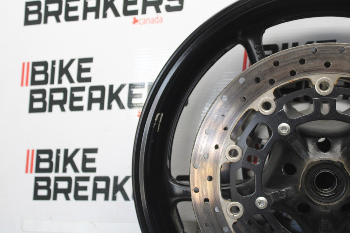 08-16 YAMAHA YZF R6 FRONT WHEEL FRONT RIM & ROTORS BB929
