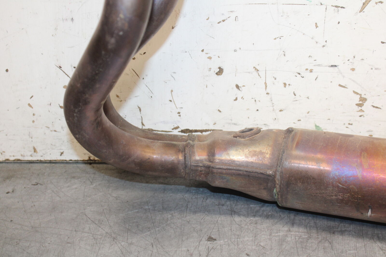 18-23 KAWASAKI NINJA 400 EX400 ABS EXHAUST HEADER PIPES MANIFOLD BB747