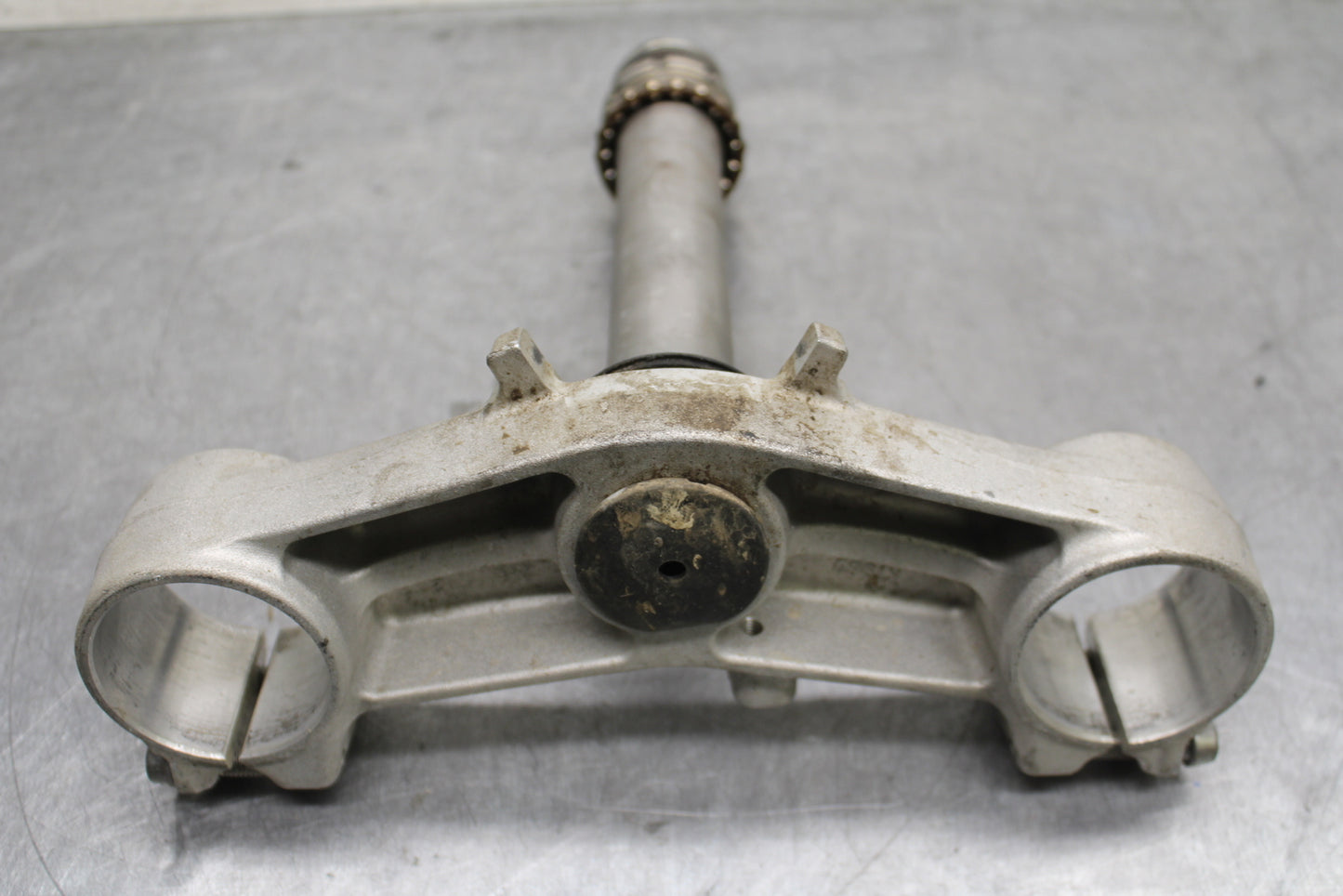 13-18 KAWASAKI NINJA ZX6R FRONT FORKS CLAMP LOWER TRIPLE TREE STEM BB130