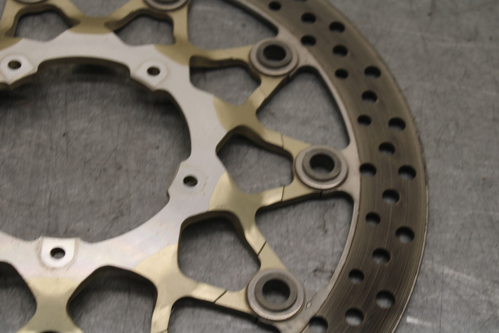 17-21 HONDA CBR1000RR SP FRONT LEFT RIGHT BRAKE ROTORS DISCS BB681