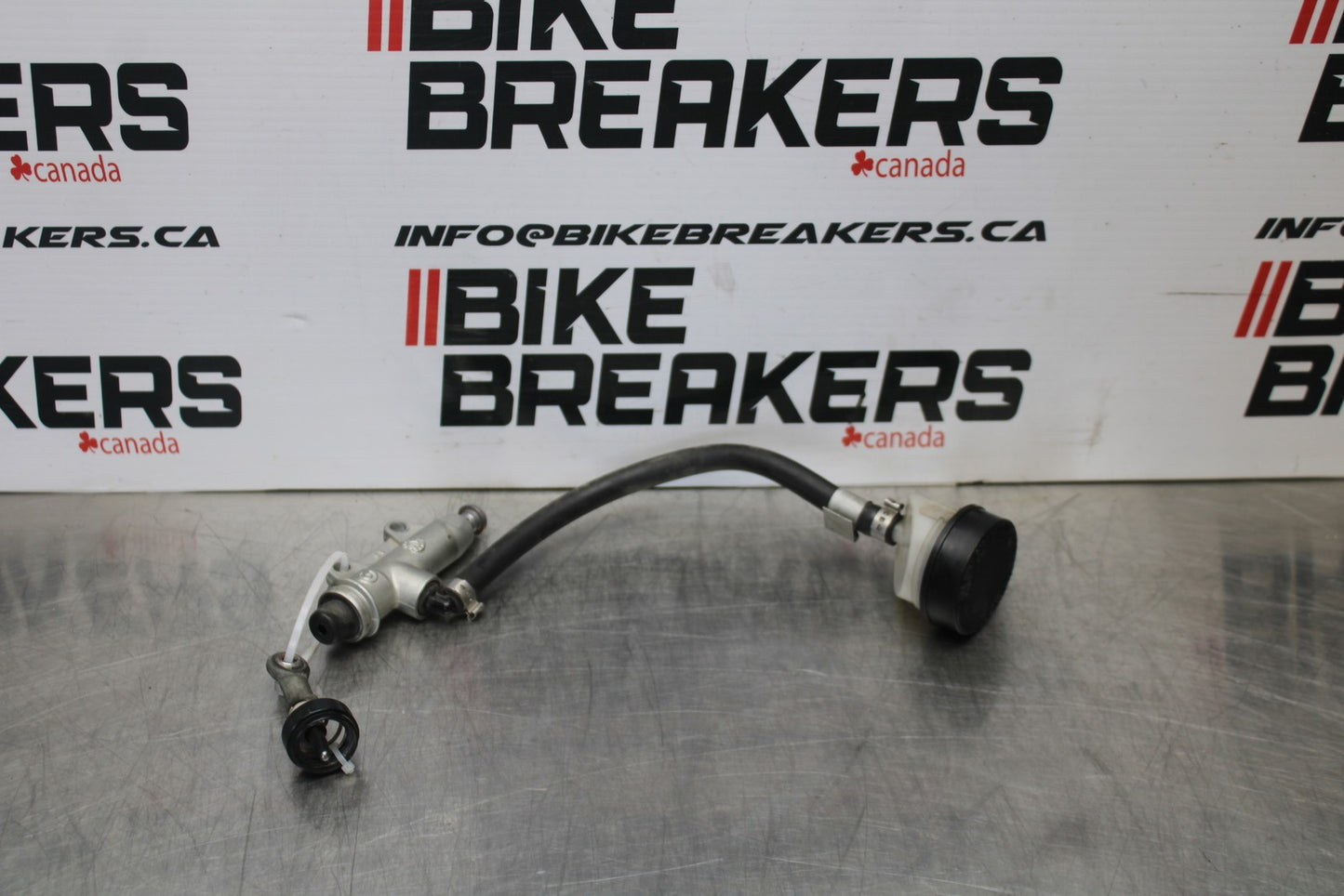 12-14 BMW S1000RR REAR BACK BRAKE MASTER CYLINDER W RESERVOIR BB204