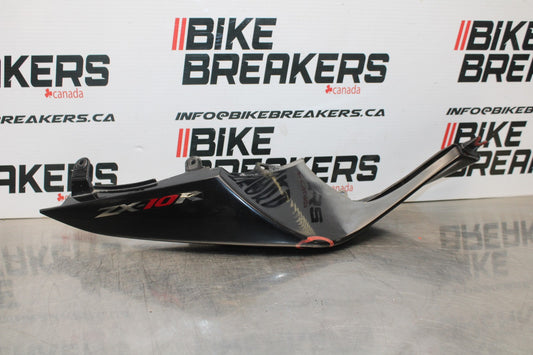 08 KAWASAKI NINJA ZX10R RIGHT REAR BACK TAIL FAIRING COWL SHROUD BB201