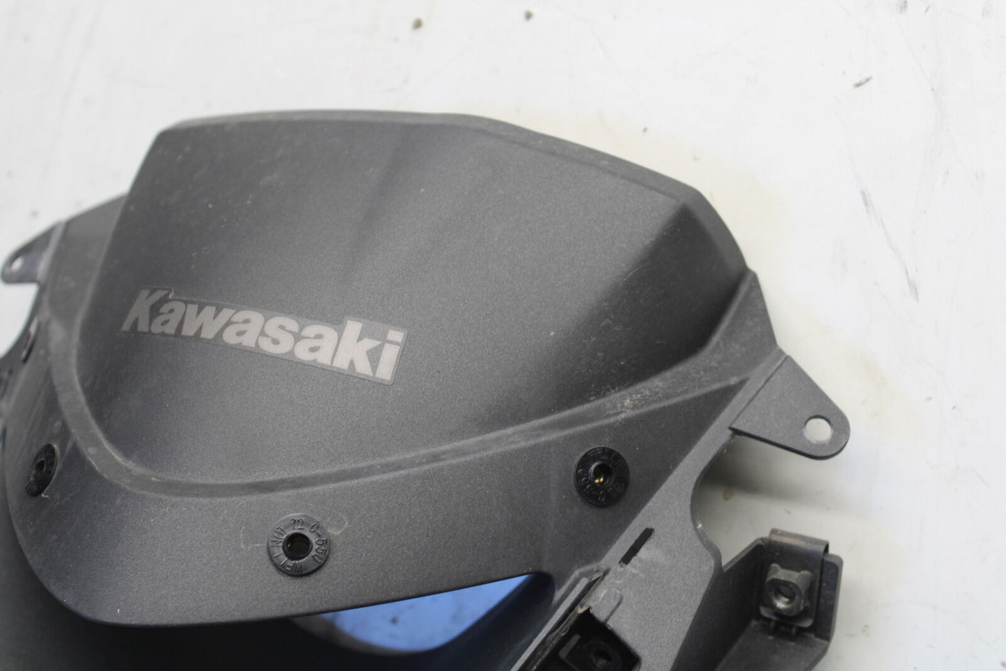 09-12 KAWASAKI NINJA ZX6R FRONT CENTER COWL FAIRING BB698