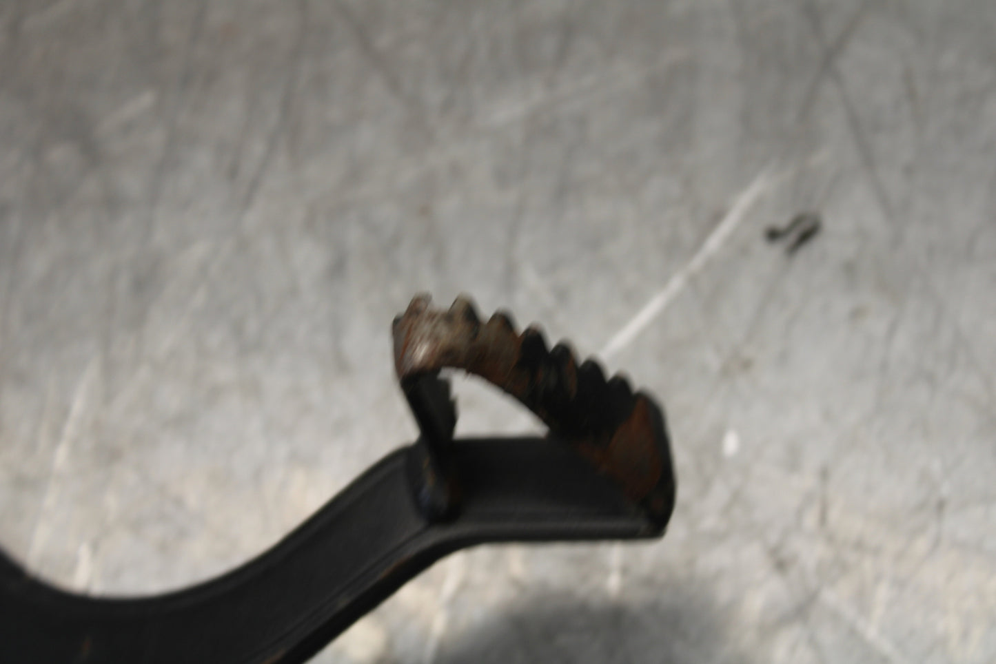 08-18 KAWASAKI KLR650 RIGHT REARSET BRAKE FOOT PEDAL BB707