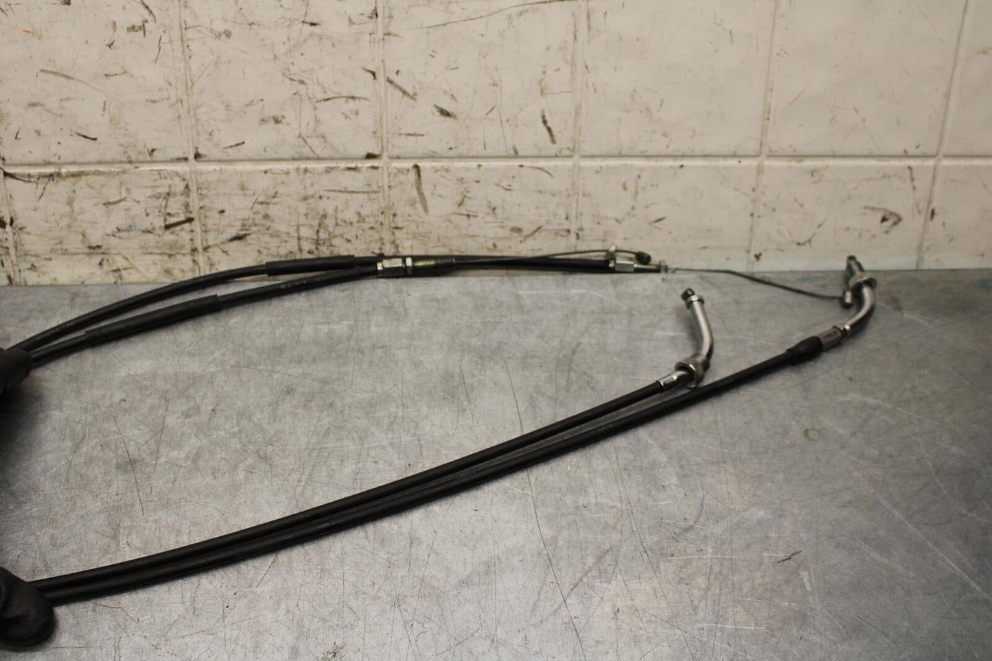2007 Honda Shadow Spirit 1100 VT1100C THROTTLE CABLES LINES 17910-MAH-000 BB561