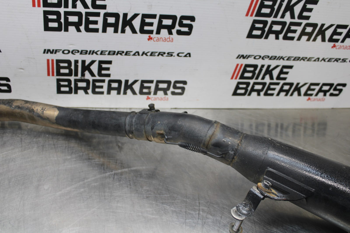 18-23 KAWASAKI NINJA 400 EX400 ABS FULL EXHAUST SYSTEM HEADERS PIPE BB795