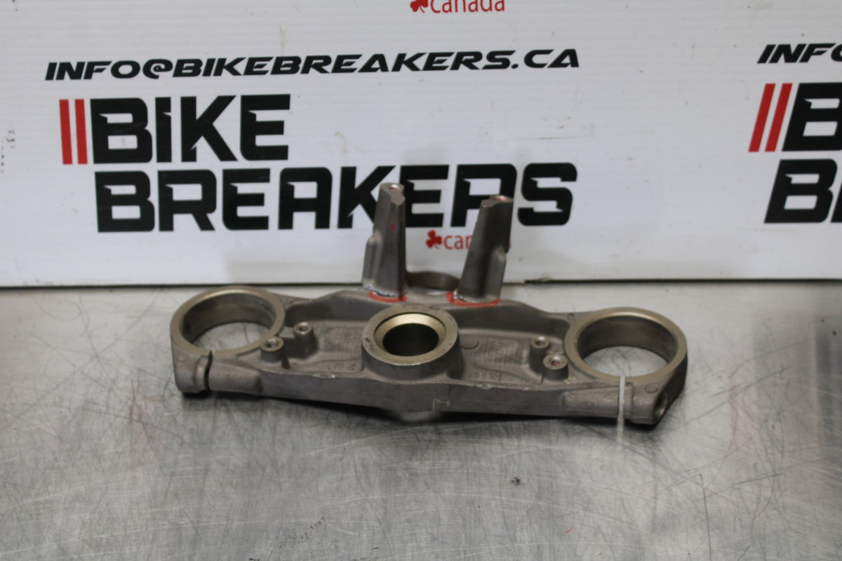 07-08 KAWASAKI NINJA ZX6R FORKS UPPER TRIPLE TREE CLAMP BB175