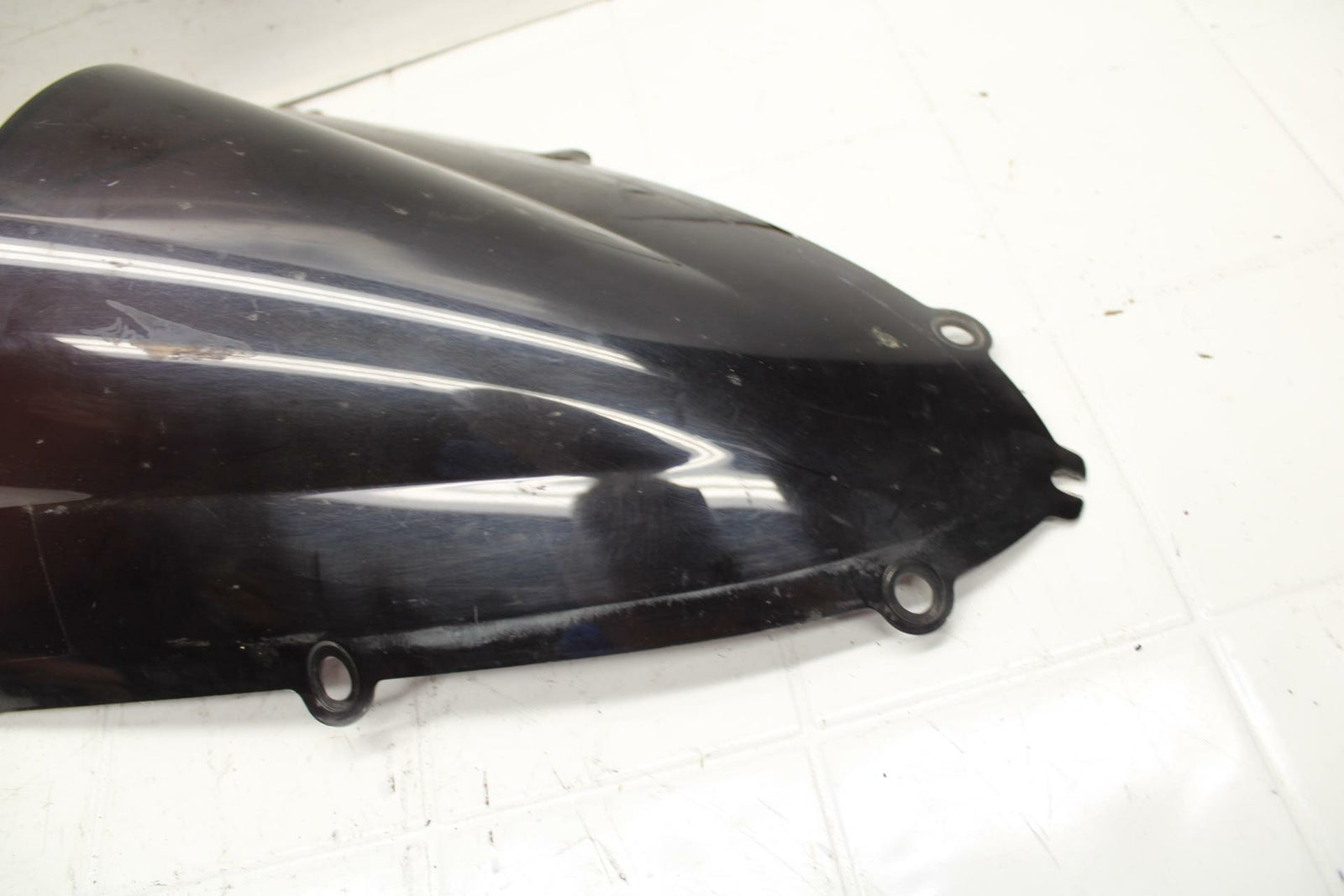 98-99 YAMAHA YZF R1 DOUBLE BUBBLE SMOKE FRONT WINDSHIELD WINDSCREEN  BB08