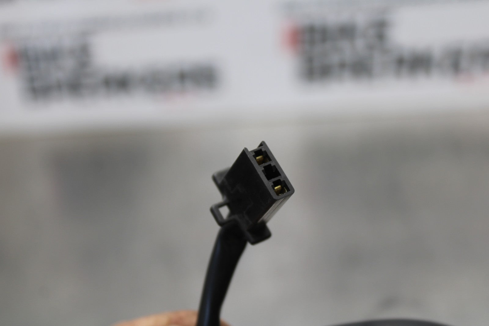 21-23 KAWASAKI NINJA ZX6R LEFT CLIP ON HANDLE HORN SIGNALS SWITCH SWITCHES BB179