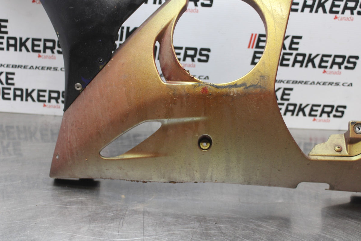 05 YAMAHA YZF R6 LEFT LOWER MID UPPER SIDE FAIRING COWL BB858
