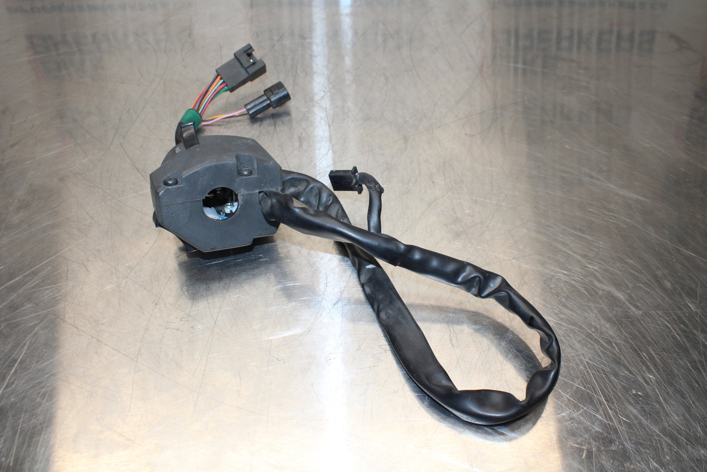 13-17 KAWASAKI NINJA ZX6R ZX636 ABS LEFT CLIP ON HORN SIGNALS SWITCH BB143