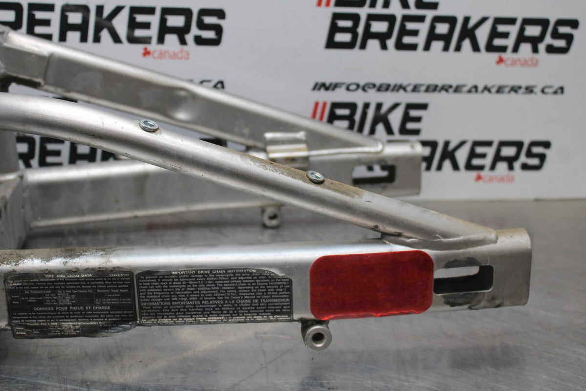 08 KAWASAKI NINJA 650 EX650 REAR SWINGARM BACK SUSPENSION SWING ARM BB797