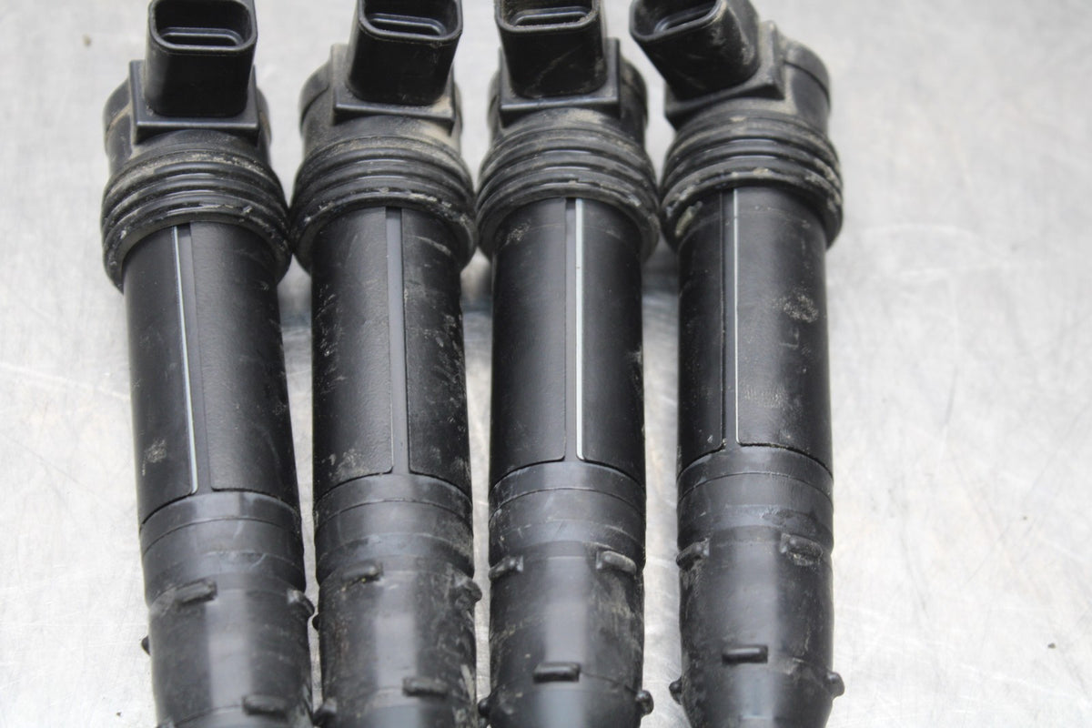 19-23 KAWASAKI NINJA ZX6R IGNITION COILS COIL SPARK PLUG CAPS BB188