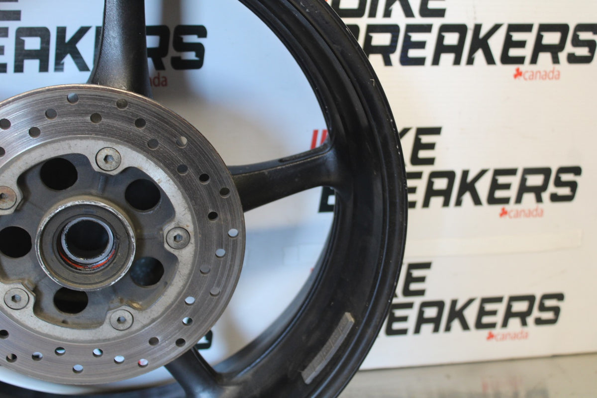 03-04 YAMAHA YZF R6 REAR WHEEL BACK RIM & ROTOR BB890