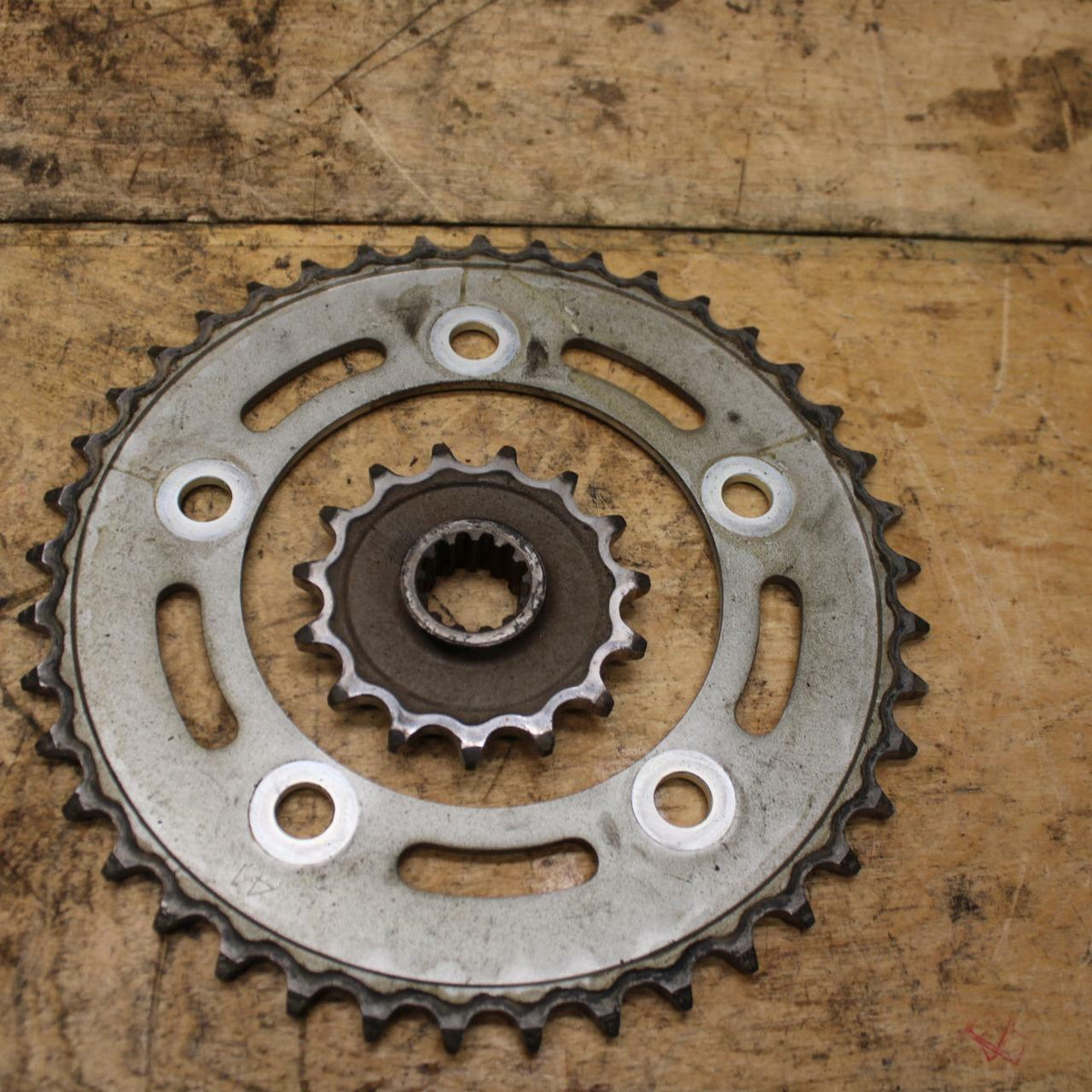 16-18 HONDA CBR500R FRONT & REAR BACK SPROCKET BB345