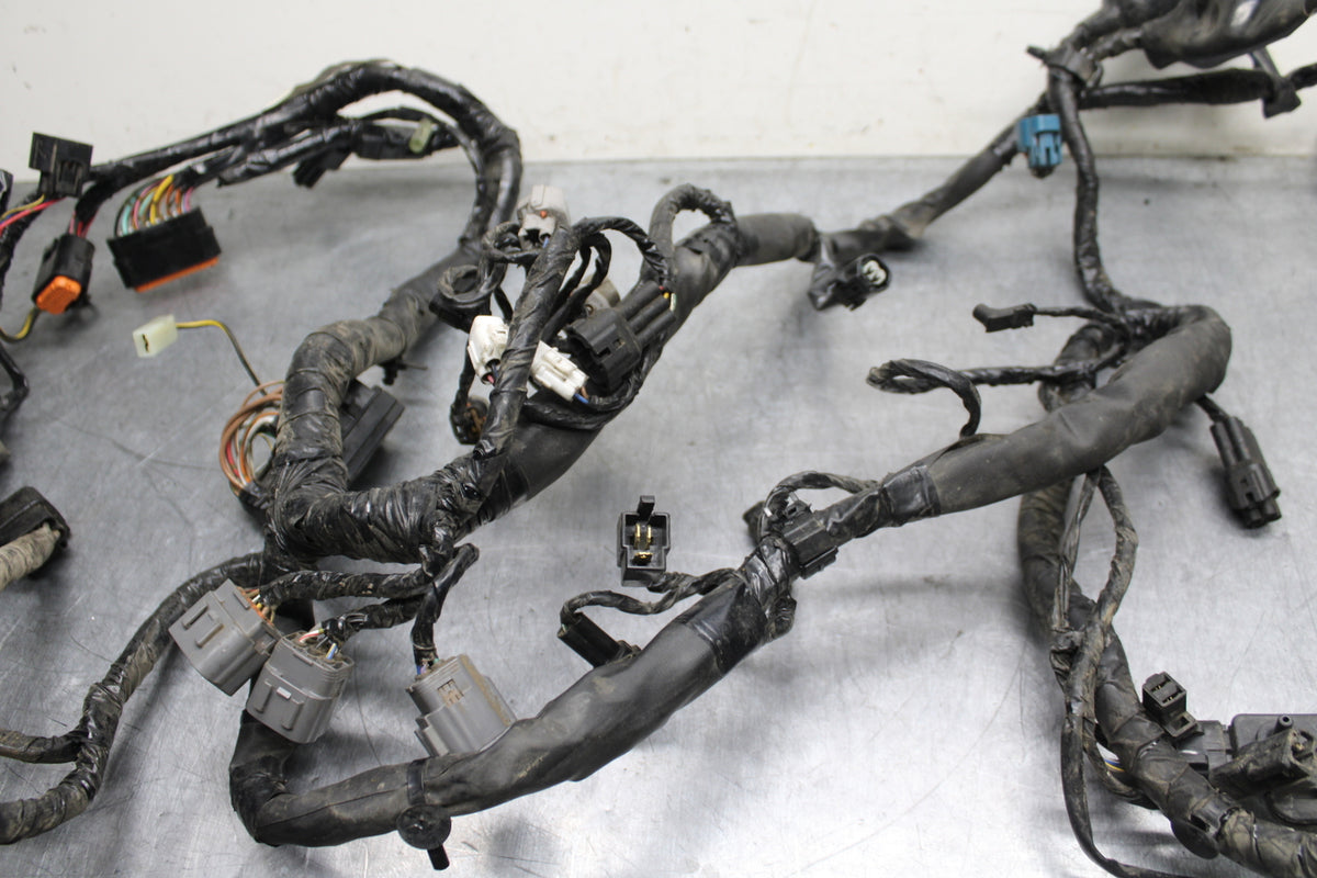 07-09 KAWASAKI VERSYS 650 MAIN ENGINE WIRING HARNESS MOTOR WIRE LOOM BB125