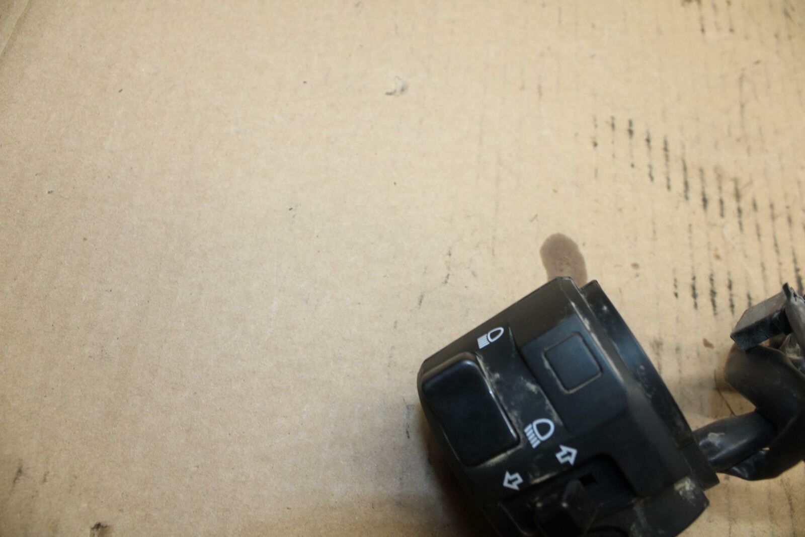 15 KAWASAKI NINJA 300 EX300 ABS LEFT CLIP ON HANDLE HORN SIGNALS SWITCH BB395