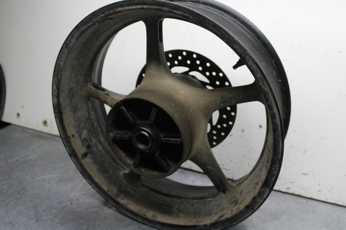 07-09 YAMAHA FZ6 REAR WHEEL REAR RIM  BB713