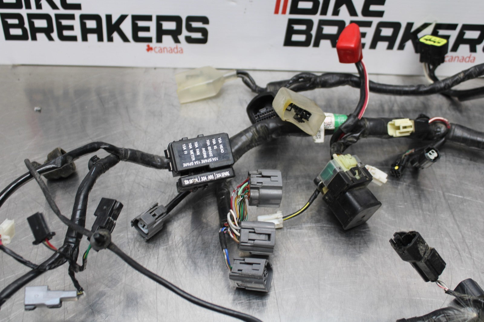 13-17 KAWASAKI NINJA 300 EX300 ABS MAIN ENGINE WIRING HARNESS BB187