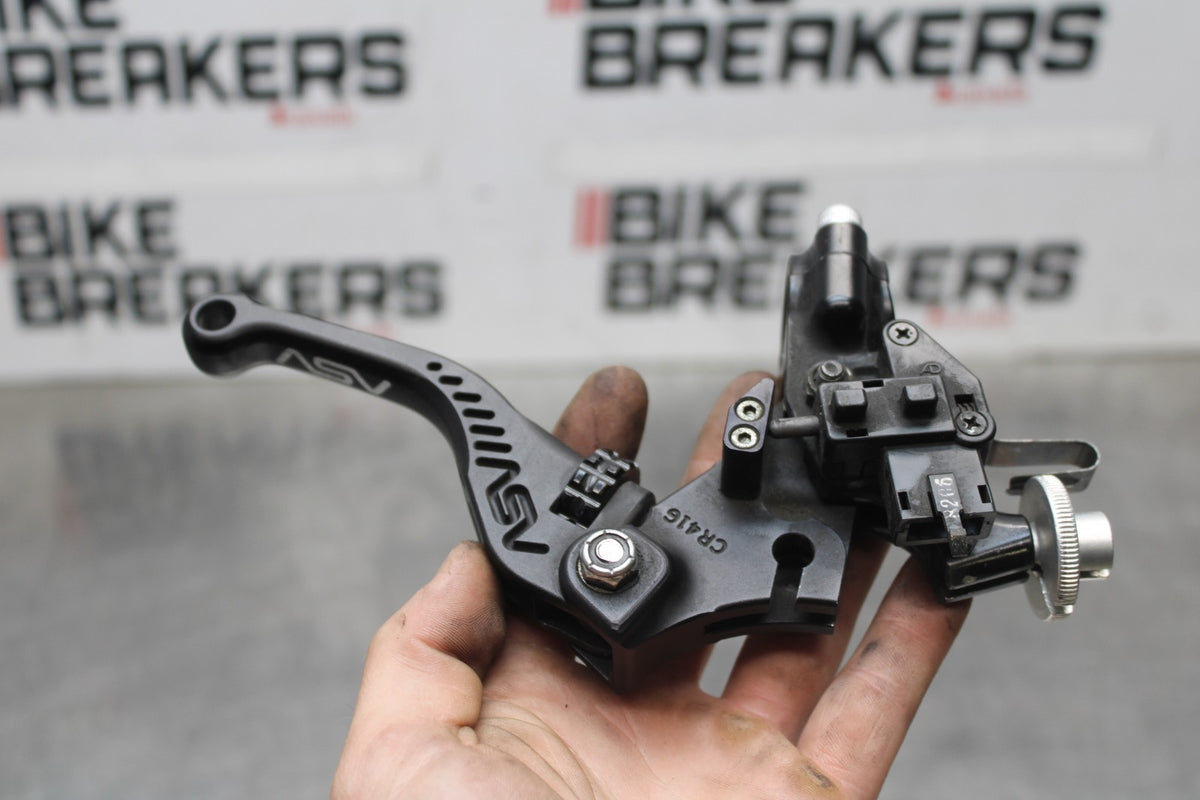 08 KAWASAKI NINJA ZX10R ASV CLUTCH LEVER WITH PERCH MOUNT  BB902
