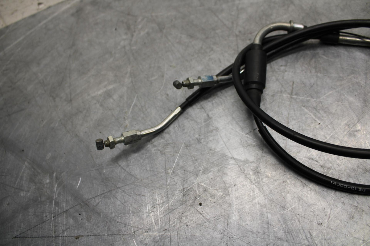 11-21 SUZUKI GSXR750 THROTTLE CABLES LINES BB486