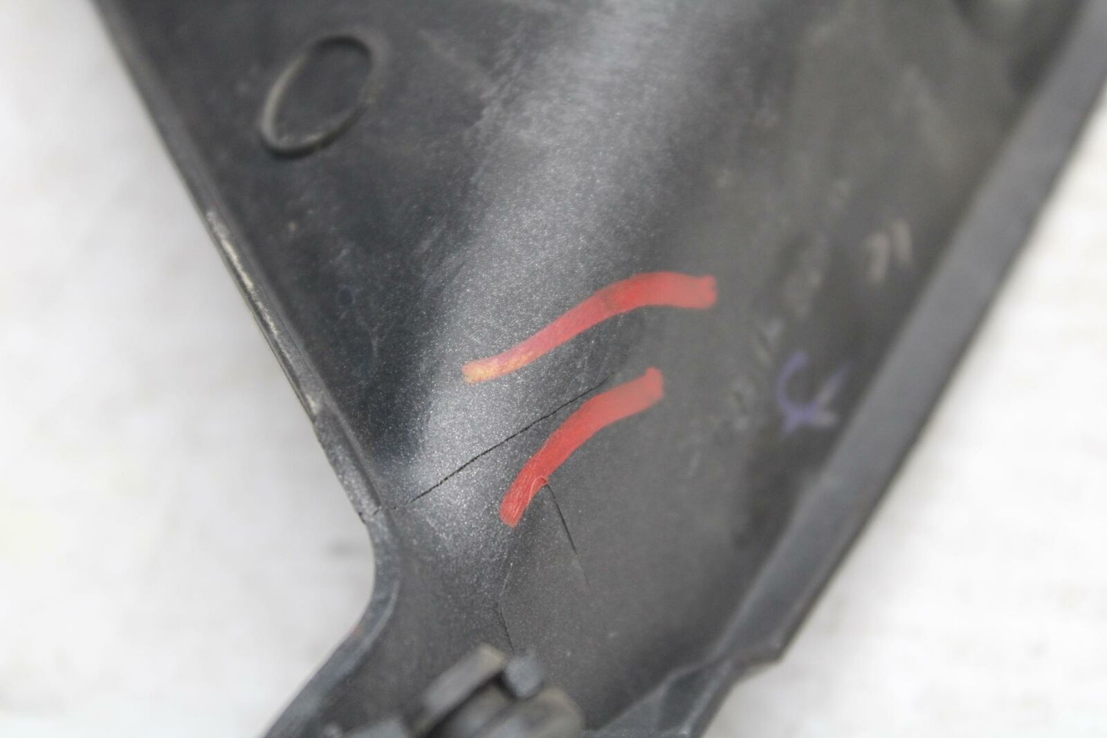 09-14 YAMAHA YZF R1 RIGHT LEFT INNER FAIRINGS COWLS PANELS TRIMS BB286