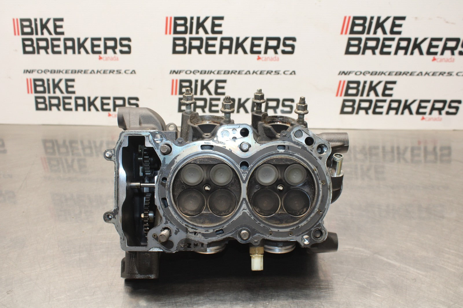 14-17 YAMAHA FZ07 7800km ENGINE TOP END CYLINDER HEAD BB766