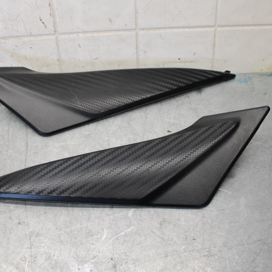 2017 Suzuki GSXR600 RIGHT LEFT GAS FUEL TANK PANELS COVERS TRIM SET COWLS  BB527