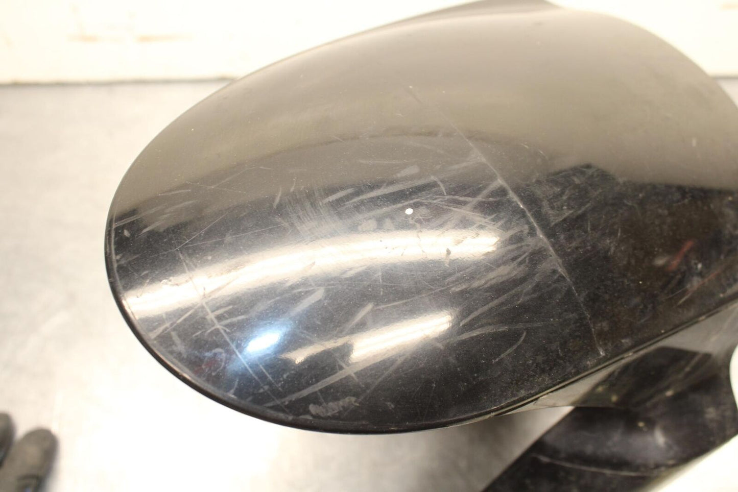 09-12 KAWASAKI NINJA ZX6R ZX600R FRONT WHEEL FENDER FAIRING 35004-0118-17K BB617