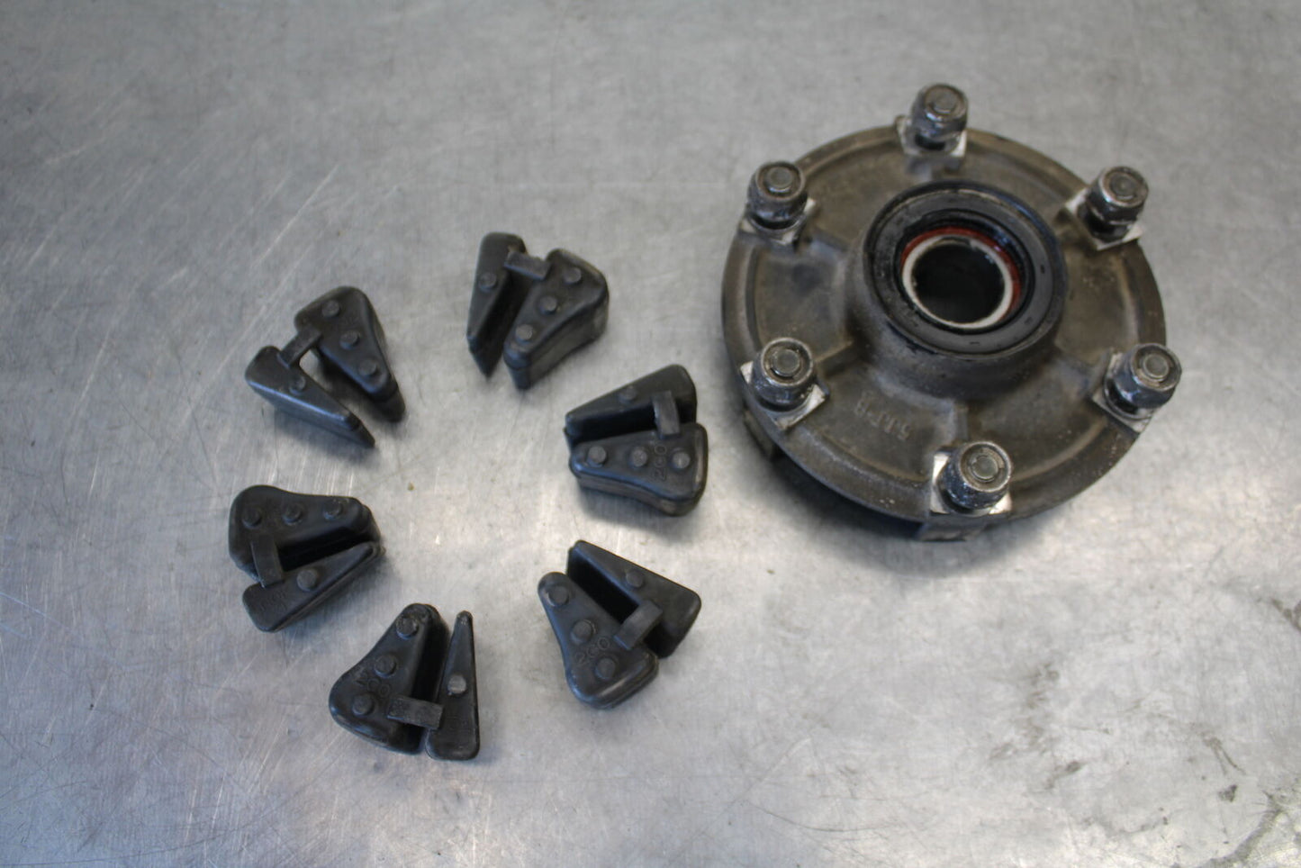 07-08 YAMAHA YZF R1 REAR HUB SHOCK DAMPERS CUSH ABSORBERS BB675