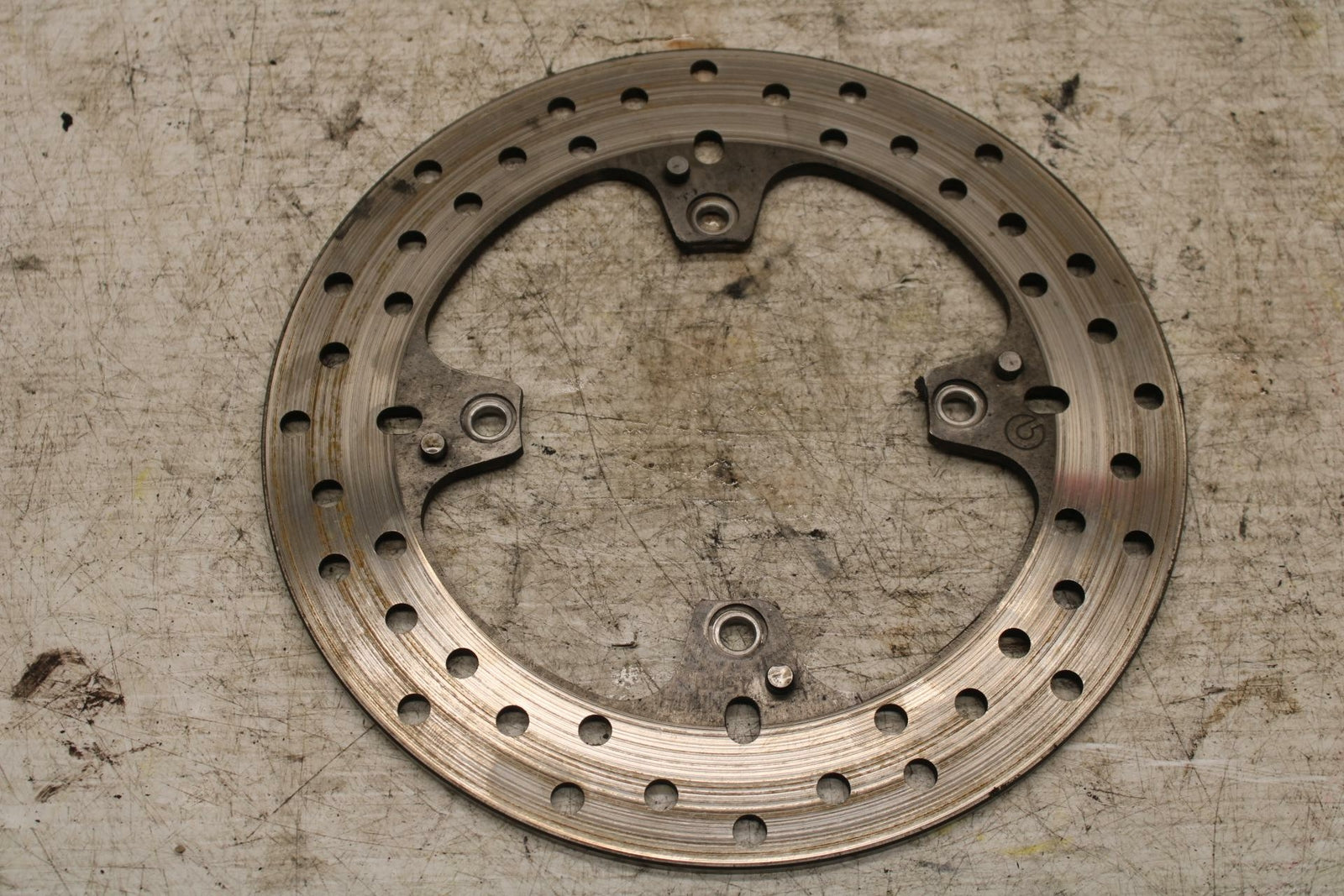 08-10 DUCATI 848 REAR ROTOR BACK BRAKE DISC BB369