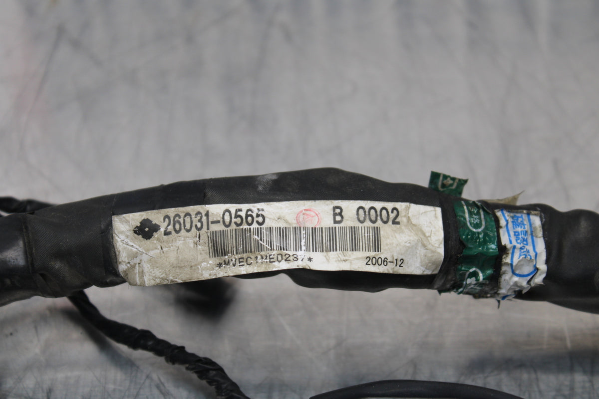 07 KAWASAKI Z1000 MAIN ENGINE WIRING HARNESS MOTOR WIRE LOOM BB148