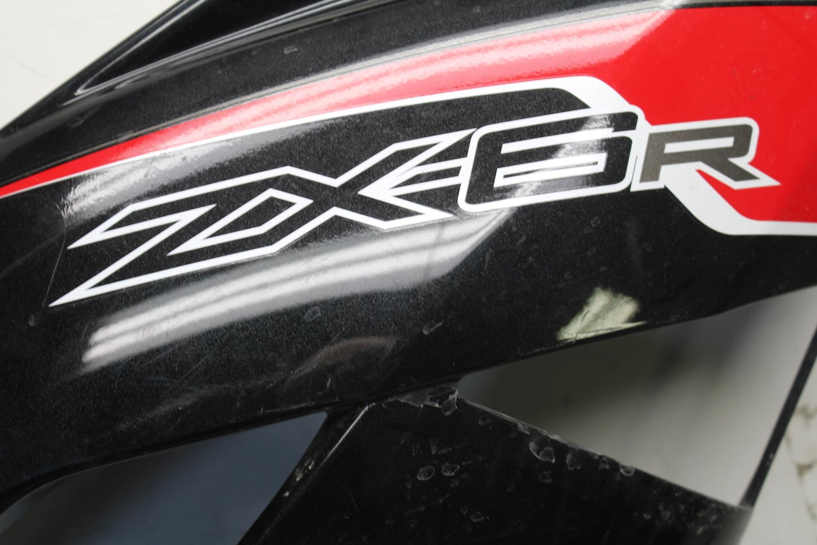 09-12 KAWASAKI NINJA ZX6R RIGHT FRONT SIDE FAIRING COWL SHROUD BB640