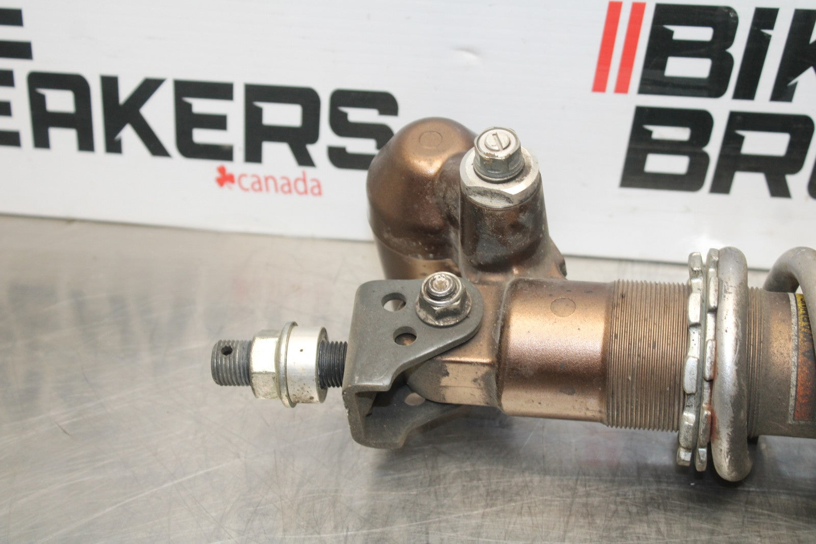 08 KAWASAKI NINJA ZX10R REAR BACK SHOCK ABSORBER SUSPENSION BB201