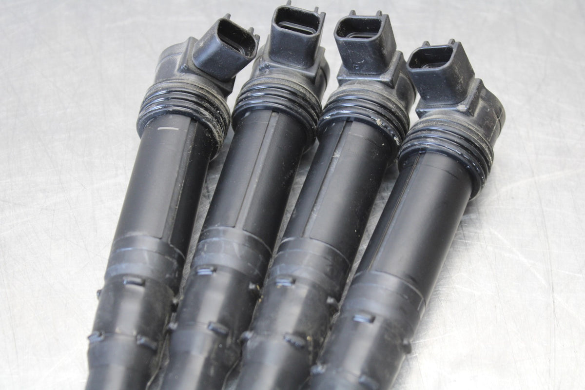 13-18 KAWASAKI NINJA ZX6R IGNITION COILS COIL SPARK PLUG CAPS BB908