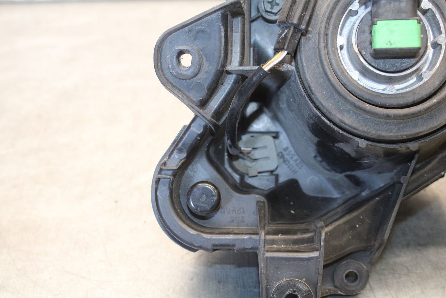 09-12 KAWASAKI NINJA ZX6R ZX600R FRONT HEADLIGHT HEAD LAMP 23007-0101 BB656