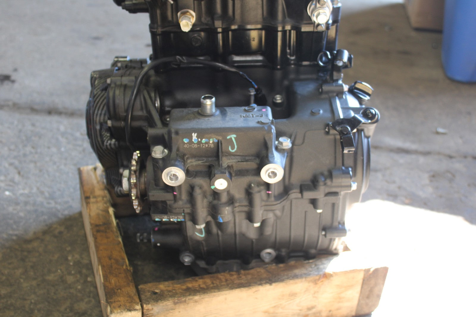 18-23 KAWASAKI NINJA 400 EX400 ABS ENGINE MOTOR BB192