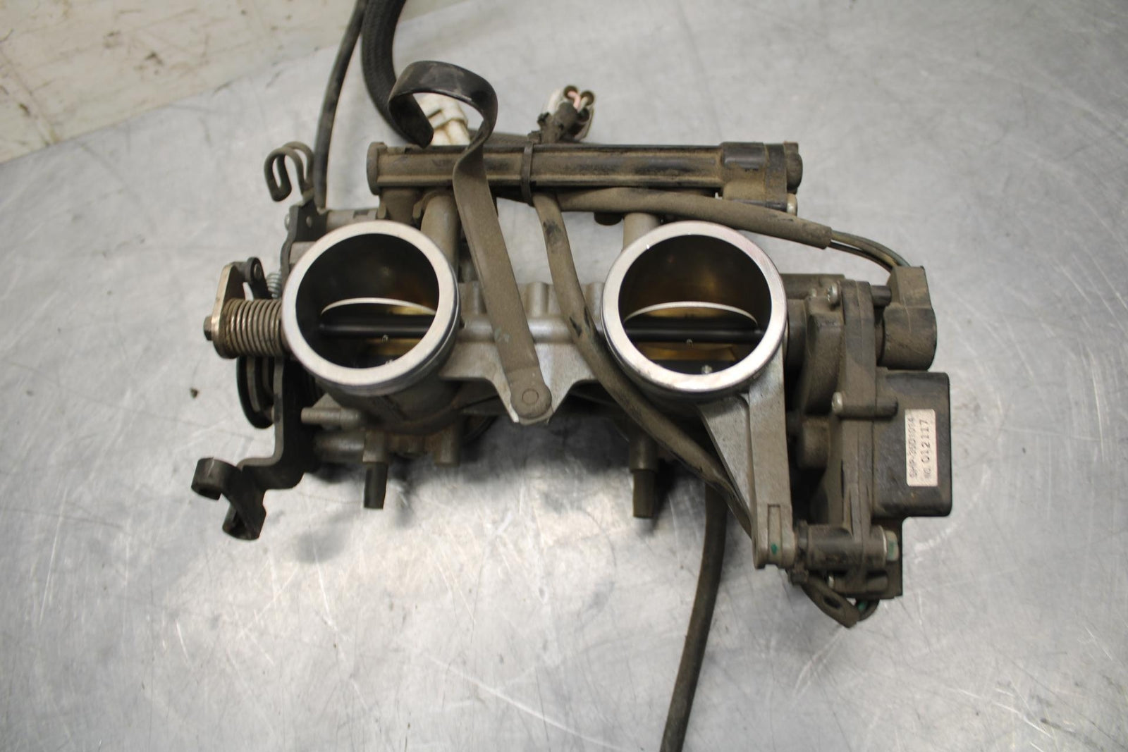 11 KAWASAKI NINJA 650 ER EX 650 MAIN FUEL INJECTORS / THROTTLE BODIES BB503