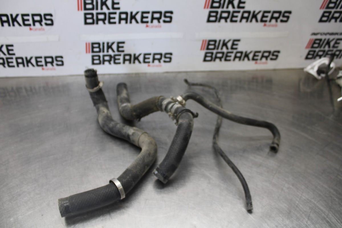 08 KAWASAKI ZX6R RADIATOR HOSES ENGINE COOLANT WATER PIPES HOSE KIT SET BB896