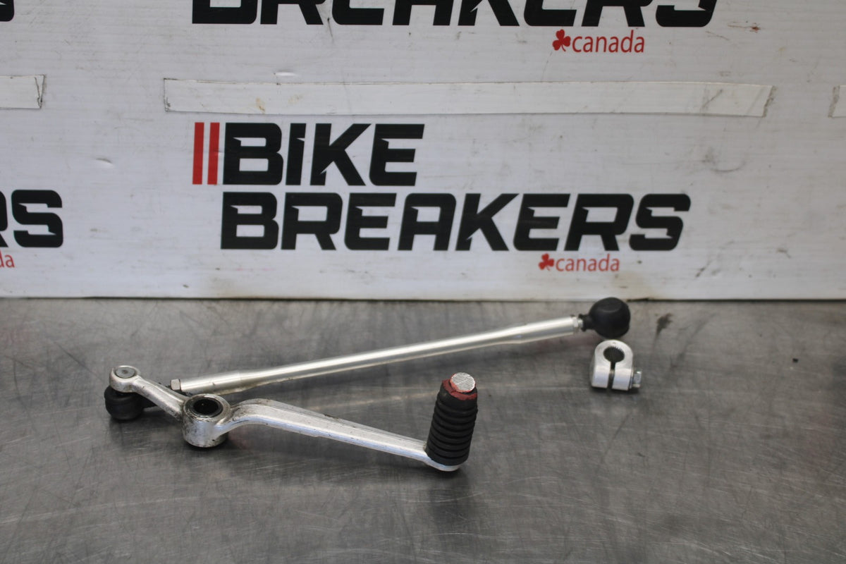08-16 YAMAHA YZF R6 SHIFTER LINKAGE SHIFT LINK PEDAL BB929
