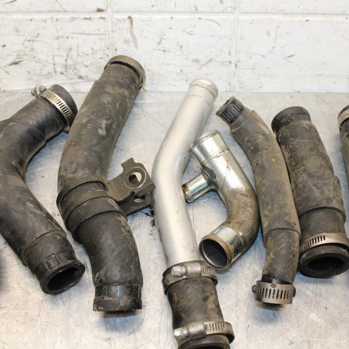 2006 Yamaha YZF R6 RADIATOR HOSES ENGINE COOLANT WATER PIPES HOSE KIT SET BB560