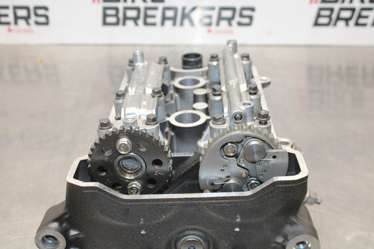 14-17 YAMAHA FZ07 7800km ENGINE TOP END CYLINDER HEAD BB766