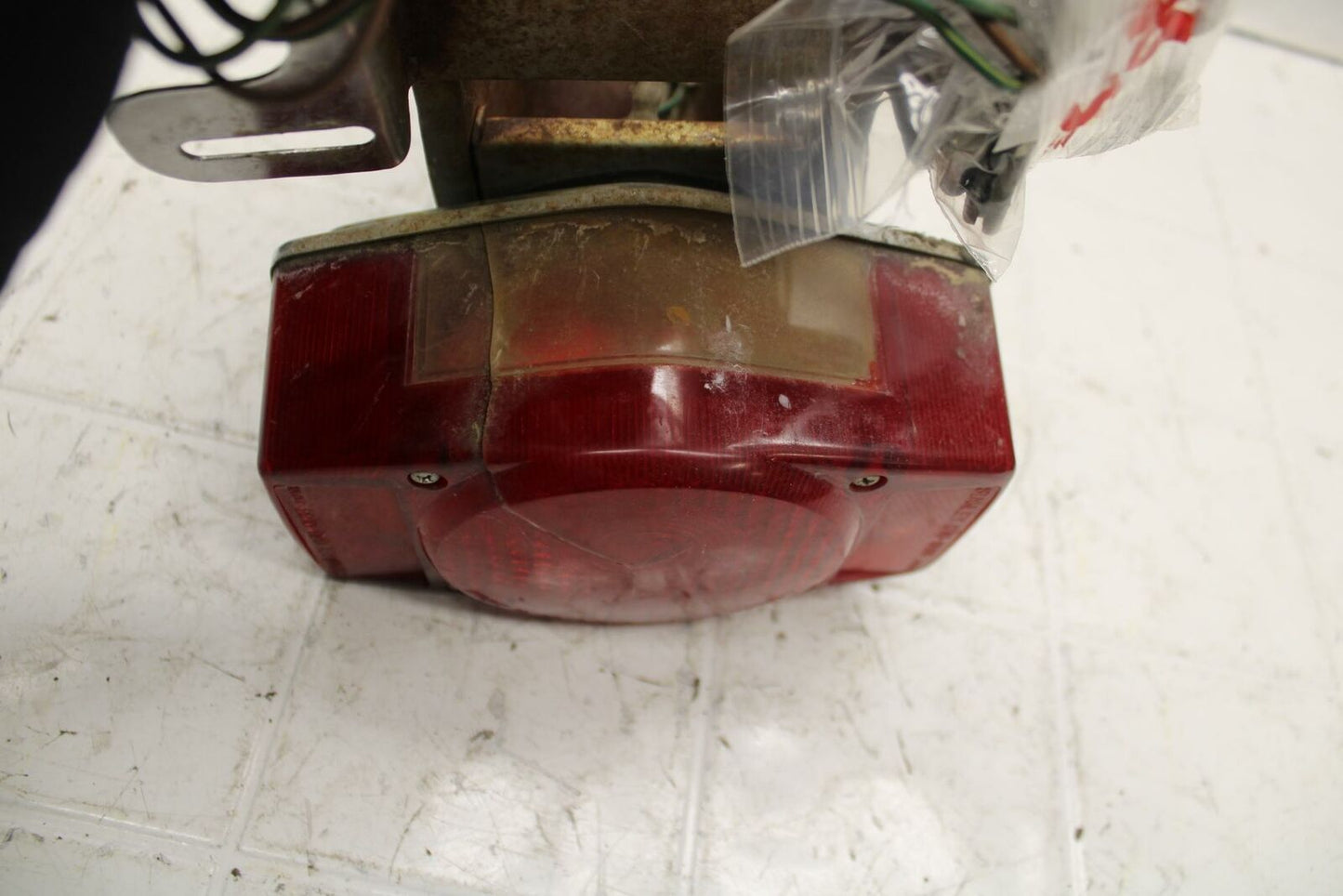 72 HONDA CB500 K1 REAR BACK TAIL LIGHT MOUNT BRACKET BB24