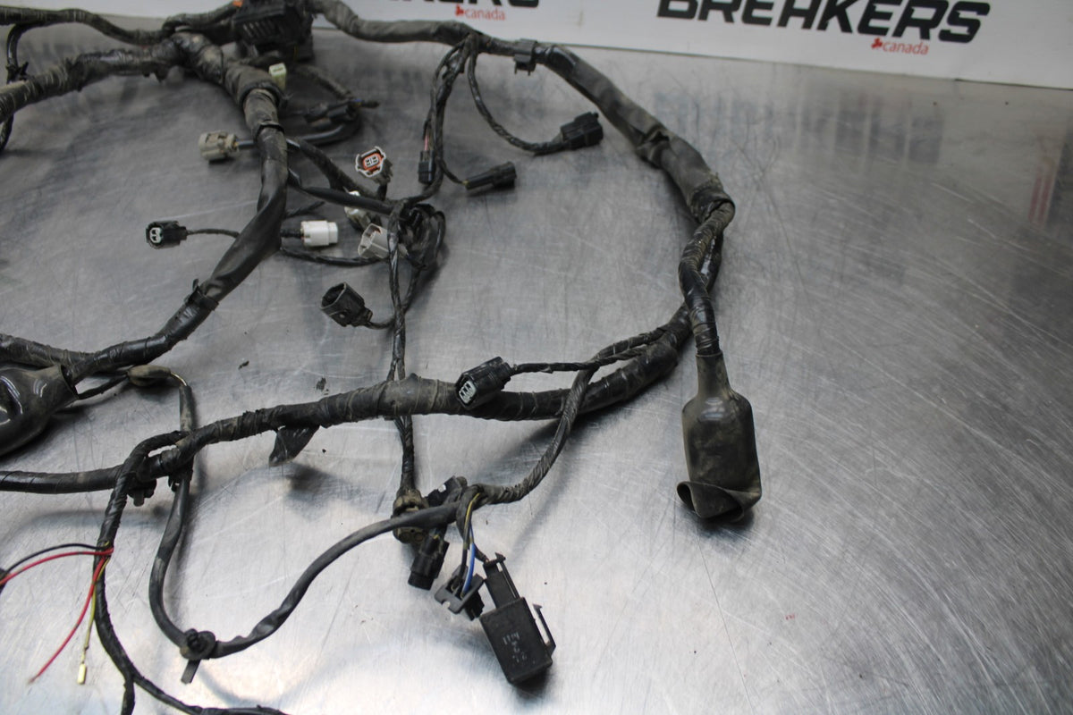09-10 KAWASAKI ER-6N MAIN ENGINE WIRING HARNESS MOTOR WIRE LOOM BB205