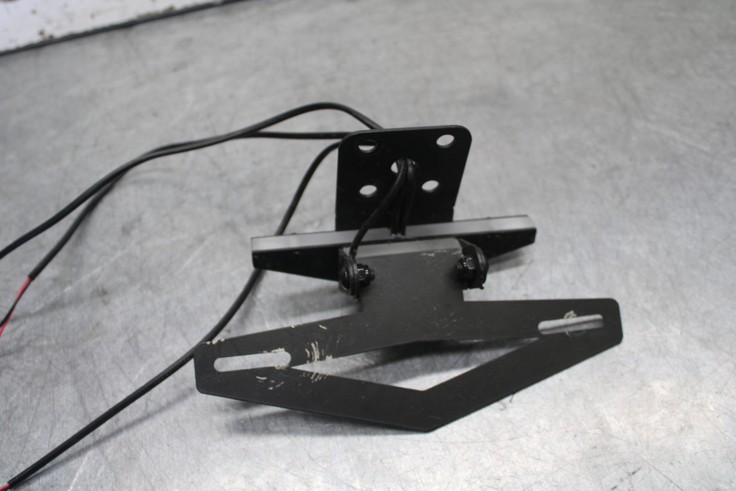 09-12 KAWASAKI NINJA ZX6R AFTERMARKET FENDER ELIMINATOR LICENSE BRACKET   BB698