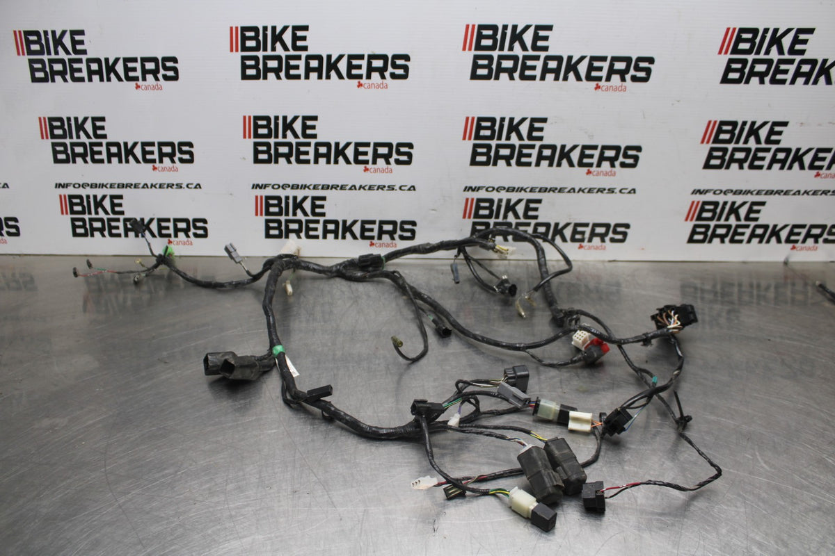 08-12 KAWASAKI NINJA 250R EX250J MAIN ENGINE WIRING HARNESS WIRE LOOM BB784